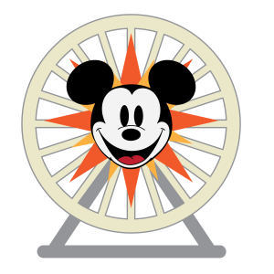 Mickey Ferris Wheel - Disneyland