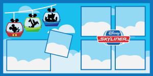 Disney Skyliner Double 12x12 Layout