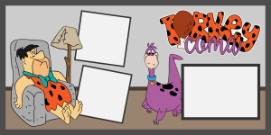 Turkey Coma with the Flintstones Double 12x12 Layout