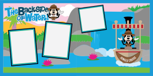 The Backside of Water with Goofy - Double 12x12 Layout