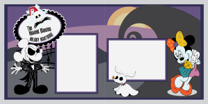 Holiday Nightmare - Double 12x12 Layout